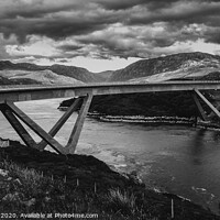 Buy canvas prints of Kylesku Bridge by Robert Trench