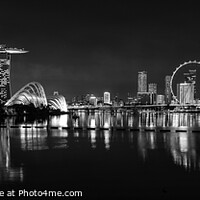 Buy canvas prints of Singapore Night by Robert Trench