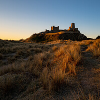 Buy canvas prints of Bamburgh Castle, Northumberland by Michael Brookes
