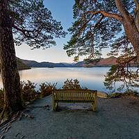 Buy canvas prints of Friar's Crag Derwent Water keswick by Michael Brookes