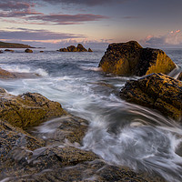 Buy canvas prints of Tidal Flow St Ives by Michael Brookes