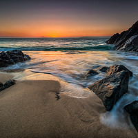 Buy canvas prints of Porthgwidden beach St Ives by Michael Brookes