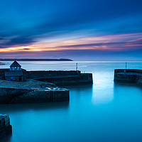 Buy canvas prints of Charlestown Harbour Dawn by Michael Brookes