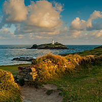 Buy canvas prints of Godrevy light play by Michael Brookes
