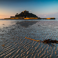 Buy canvas prints of Amazing St Michael's Mount by Michael Brookes