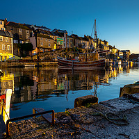 Buy canvas prints of Seascan, Mevagissey Cornwall by Michael Brookes