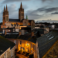 Buy canvas prints of Truro cathedral splendour by Michael Brookes