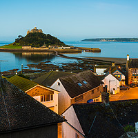 Buy canvas prints of St Michael's Mount, Marazion by Michael Brookes