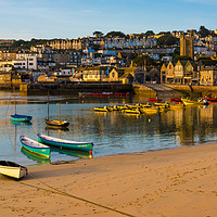Buy canvas prints of Lovely St Ives, Cornwall, UK by Michael Brookes