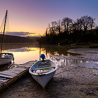 Buy canvas prints of Gold at St Clements Truro Cornwall UK by Michael Brookes