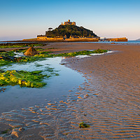 Buy canvas prints of Sunday morning at Saint Michael's Mount by Michael Brookes