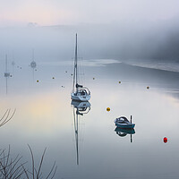 Buy canvas prints of Ghosts in the fog  by Michael Brookes