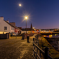 Buy canvas prints of Maryport, Cumbria new dawn  by Michael Brookes
