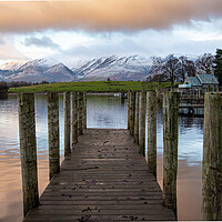Buy canvas prints of Derwent Water View by Michael Brookes