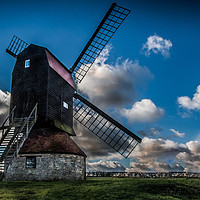 Buy canvas prints of Stevington Windmill by Gary Norman