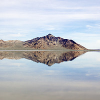 Buy canvas prints of Bonneville Salt Flats, Utah by Nick Caville
