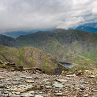 Buy canvas prints of Looking over the Coniston Fells by George Robertson
