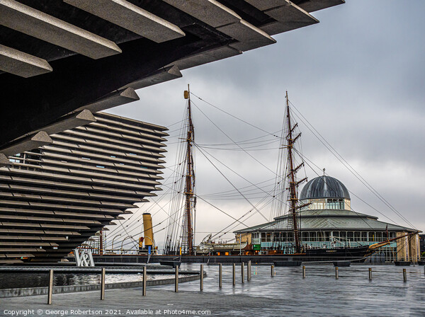 RRS Discovery and the V&A in Dundee Picture Board by George Robertson
