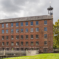 Buy canvas prints of Bell Mill at Stanley Mills by George Robertson