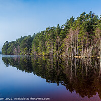 Buy canvas prints of Loch Garten reflections by George Robertson