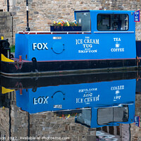 Buy canvas prints of Narrowboat shop by George Robertson