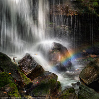 Buy canvas prints of Waterfall Rainbow  by George Robertson