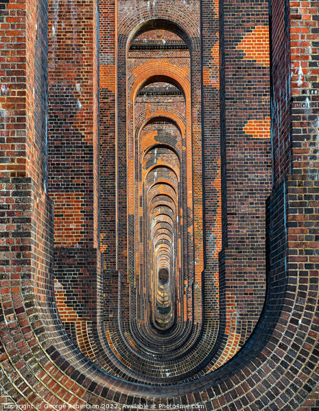Ouse Valley Railway Viaduct near Balcombe Picture Board by George Robertson