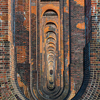 Buy canvas prints of Ouse Valley Railway Viaduct near Balcombe by George Robertson