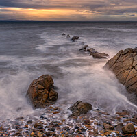 Buy canvas prints of First Light at St Monans by George Robertson
