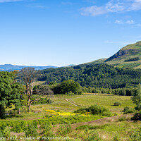 Buy canvas prints of Dumgoyne Hill in the Campsie Fells by George Robertson