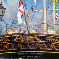 Buy canvas prints of The stern section of Brunel's historic SS Great Britain at Bristol by George Robertson