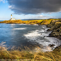 Buy canvas prints of Stormy day at Turnberry Lighthouse by George Robertson