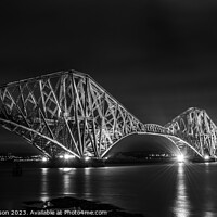 Buy canvas prints of The Iconic Forth Rail Bridge by George Robertson