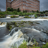 Buy canvas prints of Anchor Mill in Paisley by George Robertson