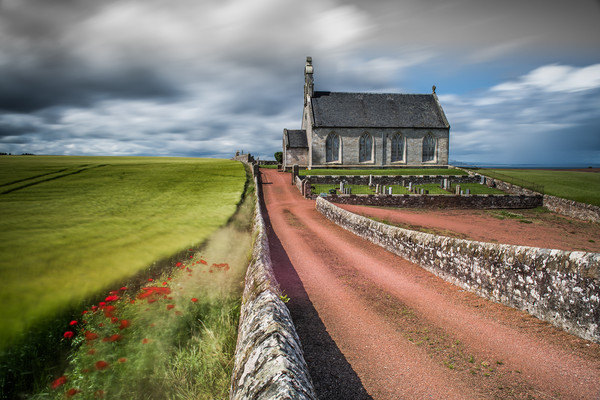 Boarhill Church, Fife , Scotland Picture Board by George Robertson