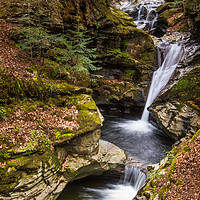 Buy canvas prints of Falls of Acharn by George Robertson