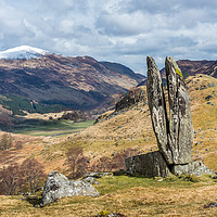 Buy canvas prints of Praying hands of Mary, Glen Lyon by George Robertson
