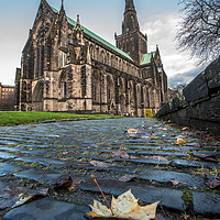 Buy canvas prints of Glasgow Cathedral Cobbles by George Robertson