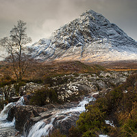 Buy canvas prints of Glencoe in Winter by George Robertson