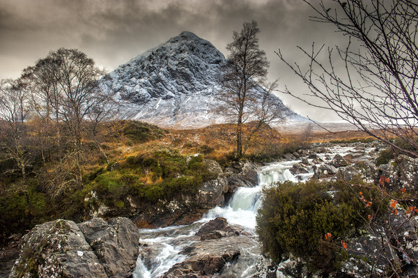 Buachaille Etive Mor, Glencoe in Winter Picture Board by George Robertson