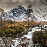 Buy canvas prints of Buachaille Etive Mor, Glencoe in Winter by George Robertson