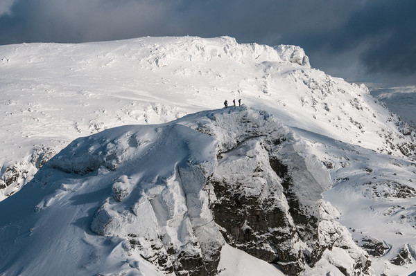 The Cobbler ( Ben Arthur) in Winter Picture Board by George Robertson