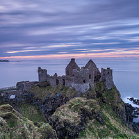 Buy canvas prints of Dunluce Castle, Northern Ireland by George Robertson