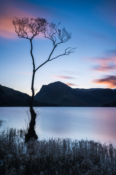 Sunrise at Buttermere Picture Board by George Robertson