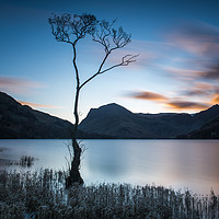 Buy canvas prints of Buttermere sunrise by George Robertson