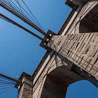 Buy canvas prints of Brooklyn Bridge by George Robertson