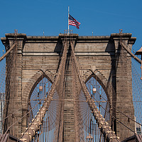 Buy canvas prints of Brooklyn Bridge by George Robertson