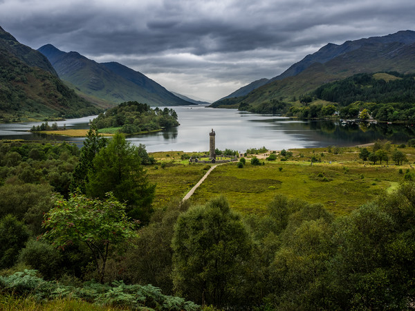 Glenfinnan Monument Picture Board by George Robertson