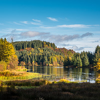 Buy canvas prints of Trossachs National Park in Autumn by George Robertson