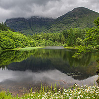 Buy canvas prints of Glencoe Lochan by George Robertson